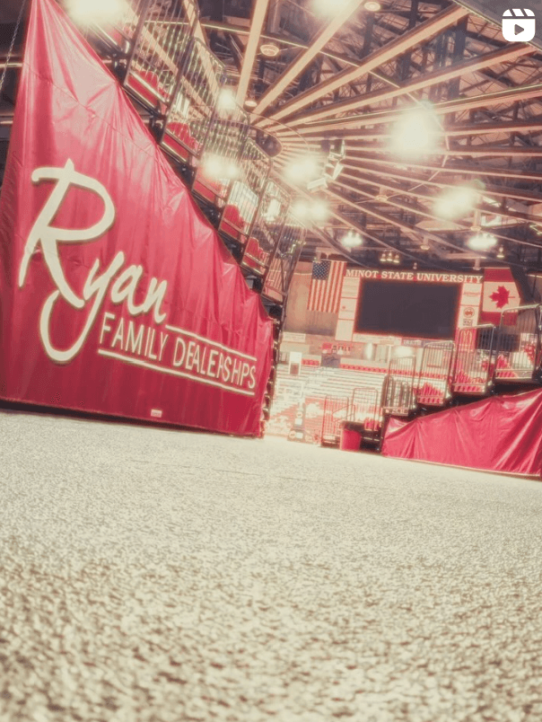 You Had To Be There To Experience It✨ The Dome of Minot State University is a Special Experience.