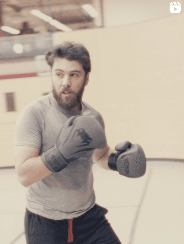 MSU boxing club practice🥊🦫